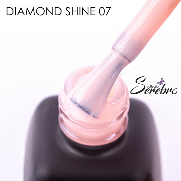 Гель-лак Serebro Diamond Shine 07, 11 мл