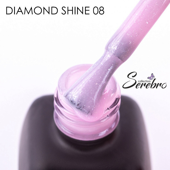Гель-лак Serebro Diamond Shine 08, 11 мл*
