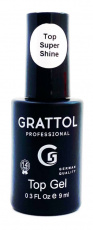Топ Grattol Super Shine, 9 мл