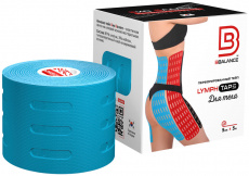 Кинейзио тейп BB Tape LYMPH 5 см*5 м (голубой)