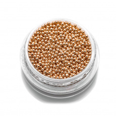 Бульонки металл 1 мм (бронза)