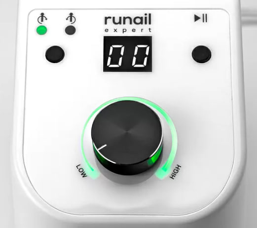 Аппарат для маникюра RuNail EXPERT, 35 тыс.об., 65 Ватт - «Bloom»