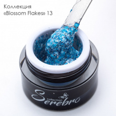 Гель-лак Serebro Blossom flakes 013, 5 мл*