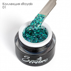 Гель-лак Serebro Royal 01, 5 мл