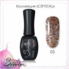 Гель-лак Serebro Crystal 05, 11 мл*