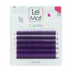 Ресницы Le Maitre цветные МINI MIX Violet M 0,10*7-12 мм