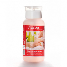Жидкость Awista для снятия г/л, типс, акрила, биогеля, 200 мл (помпа)