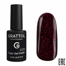 Гель-лак Grattol Ruby 01, 9 мл