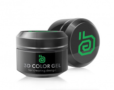 Гель ruNail 3D лепка зеленый арт.2306, 5гр*