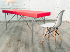 Кушетка Soft Lash поролон КРАСНАЯ*