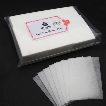 Салфетки безворсовые Bloom 1000 штук, БЕЛЫЕ - «Bloom»