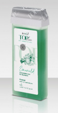 Воск ItalWax Top Line картридж Изумруд 100 мл