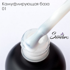 База Serebro камуфлирующая густая 01, 20 мл