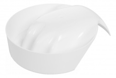 Ванночка Domix для маникюра МИНИ белая*