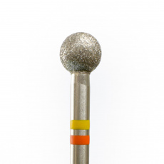 Фреза КМИЗ алмазная Шар 5.0 мм очень мягкий+мягкий абразив (118533)