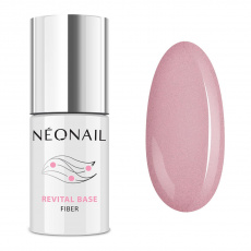 Базовое покрытие NEONAIL Base Revital Fiber Blinking, Cover Pink 8173-7, 7,2 мл