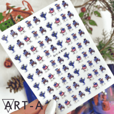 Наклейка Art-A 3D W766 ЗИМА