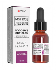 Кератогель MILV GOOD BYE CUTICLES для размягчения и удаления кутикулы с мочевиной Леденец,15 мл