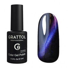 Гель-лак Grattol 9D Cat Eye 05, 9 мл