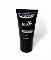 Акригель Klio камуфлирующий с шиммером Rose, 30 мл