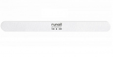Пилка ruNail базовая белая 180/200 арт. 4721