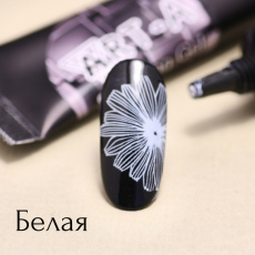 Гель-паста Art-A для стемпинга белая 8 мл