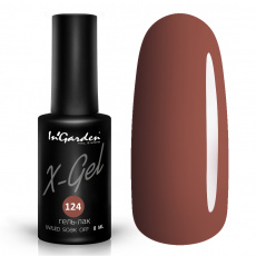 Гель-лак Ingarden X-Gel № 124 8 мл