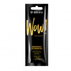 Бронзатор Soleo BLACK & GOLD WOW! сильный для загара с витаминами и алоэ вера, 15 мл