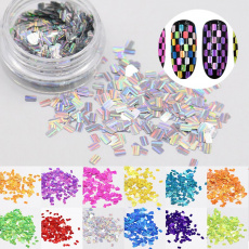 Квадрат для дизайна мелкий розовый, 3 гр