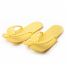 Тапочки White line 5 мм желтые 20 пар