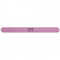 Пилка ruNail базовая розовая 200/200 арт. 4728