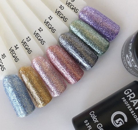 Гель-лак Grattol VEGAS 11, 9 мл - «Bloom»