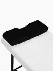 Подушка ВС под голову одноуровневая с эффектом памяти Черная