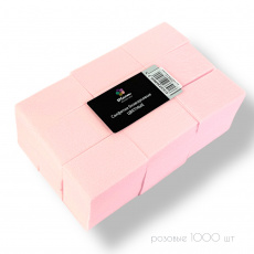 Салфетки безворсовые Bloom 1000 штук, РОЗОВЫЕ