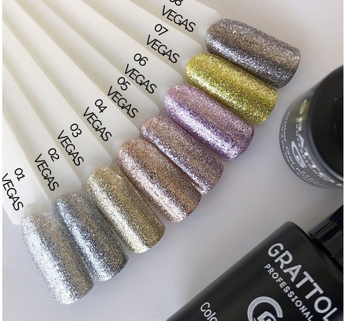 Гель-лак Grattol VEGAS 06, 9 мл - «Bloom»