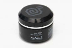 Гель ruNail 3D лепка черный арт.2302, 5гр*
