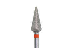 Фреза КМИЗ алмазная Капля 5.0*12,5 мм круглый край мягкий абразив 856.104.260.125.050