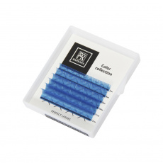 Ресницы цветные Barbara Лазурные MINI MIX D 0,10*7-12 мм