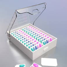 Бокс-органайзер для дизайнов с пластинами