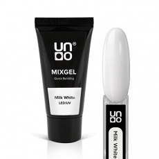 Гель UNO полиакриловый MIXGEL Milk White, 30 мл