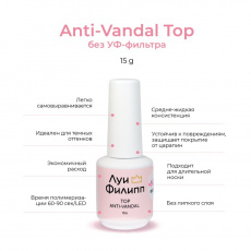 Топ Луи Филипп Anti-vandal без уф-фильтра, 15 мл