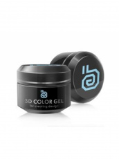 Гель ruNail 3D лепка голубой арт.2307, 5гр*