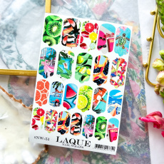 Плёнка LAQUE NAIL WRAPS #NW-51