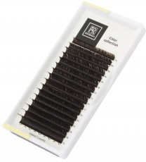 Ресницы Barbara MIX Dark chocolate C 0,12*7-12 мм