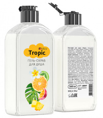 Гель-скраб Milv для душа ТРОПИК 340 мл арт. 18947
