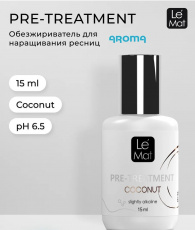 Обезжиреватель Le Maitre для ресниц Coconut, 15 гр