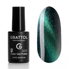 Гель-лак Grattol 9D Cat Eye 02, 9 мл