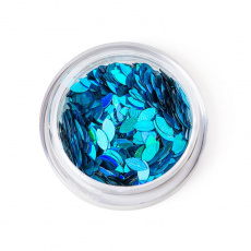 Лепесток цветной голубой ,3 гр