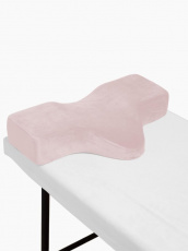 Подушка ВС под голову Премиум с эффектом памяти Бледно-розовая*