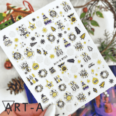 Наклейка Art-A 3D W753 ЗИМА